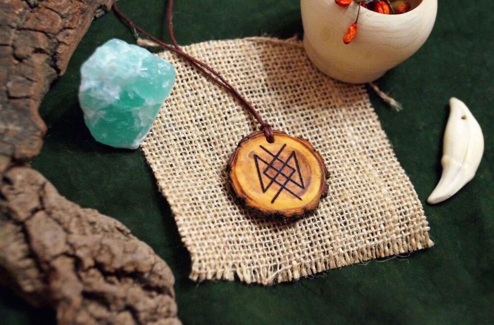 An amulet for happiness can be an animal tooth or a piece of wood. 