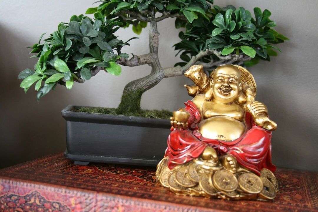 Financial well-being will be ensured by the Hotei figurine